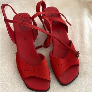 Women's Red Sandals